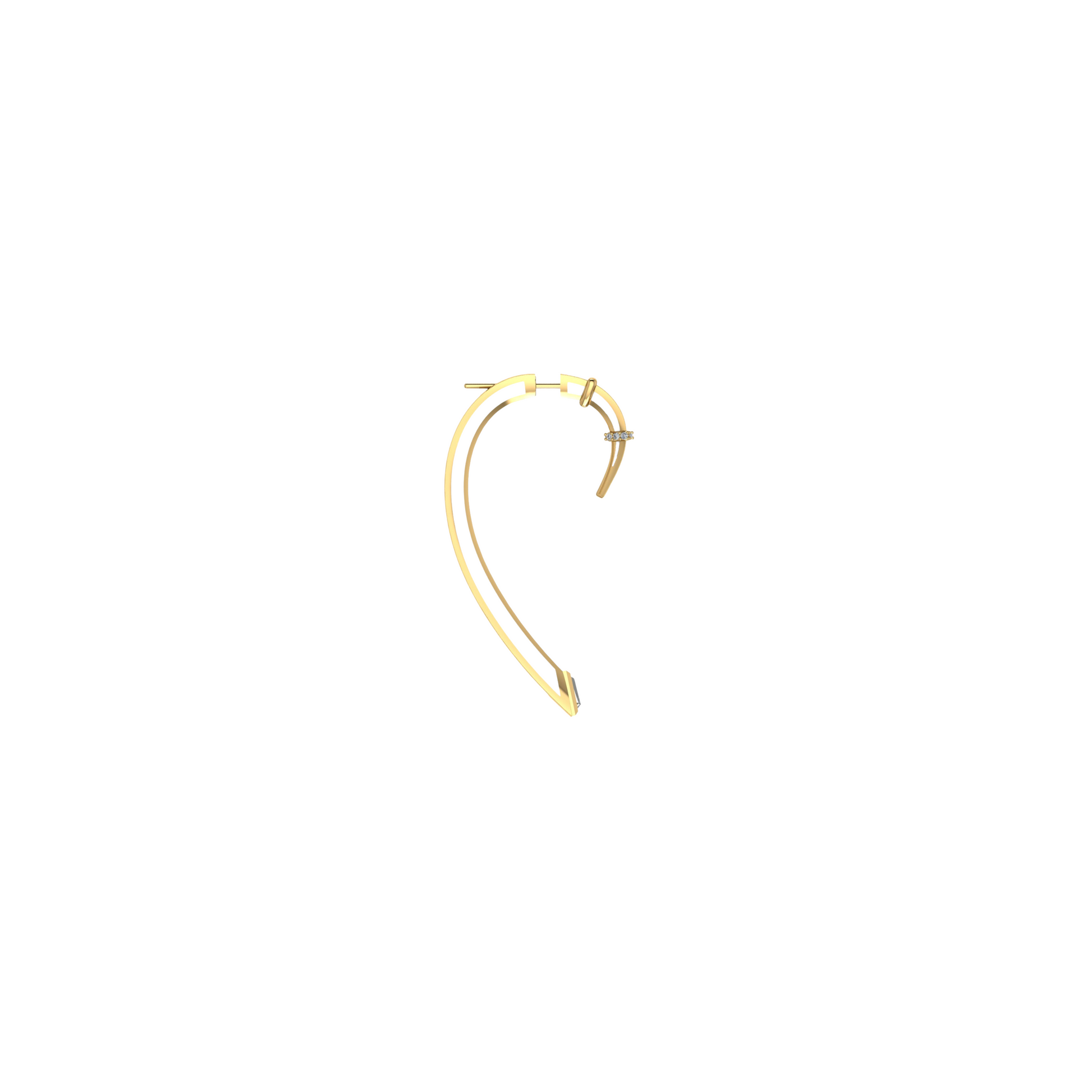 DECO NOVA CLAW EARRING