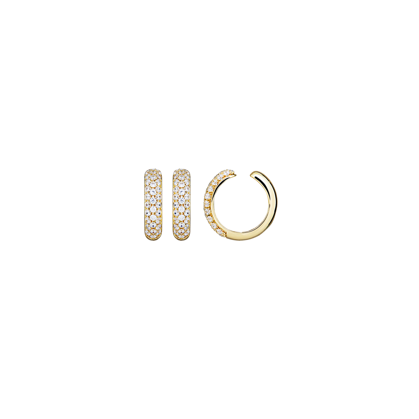 ÉCLAT MINI PAVÉ EAR CUFF