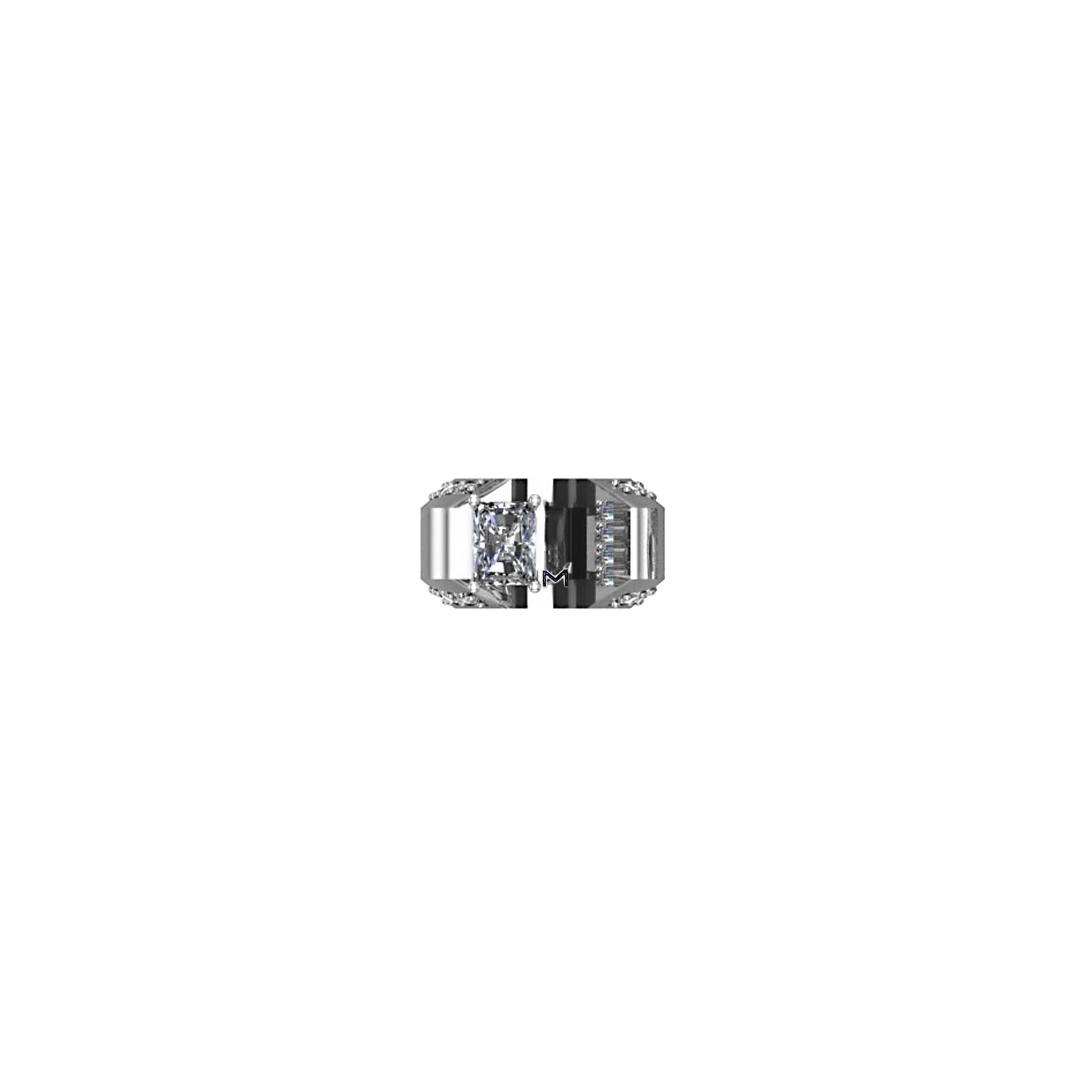 IMPERIUM RING, EMERALD CUT