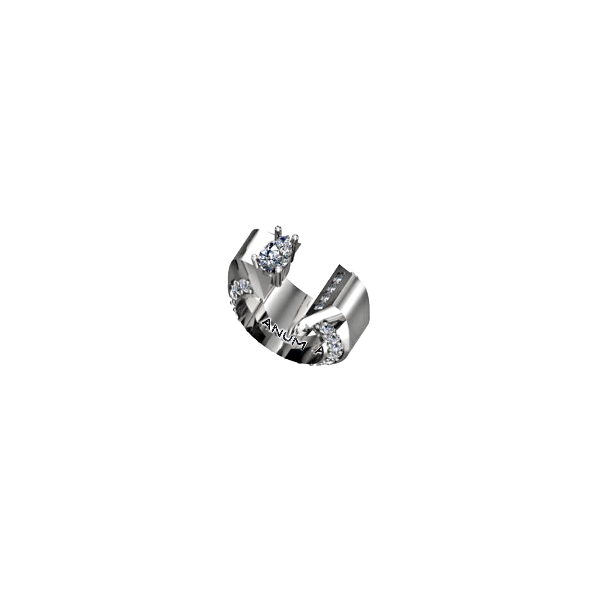 IMPERIUM RING, PEAR CUT