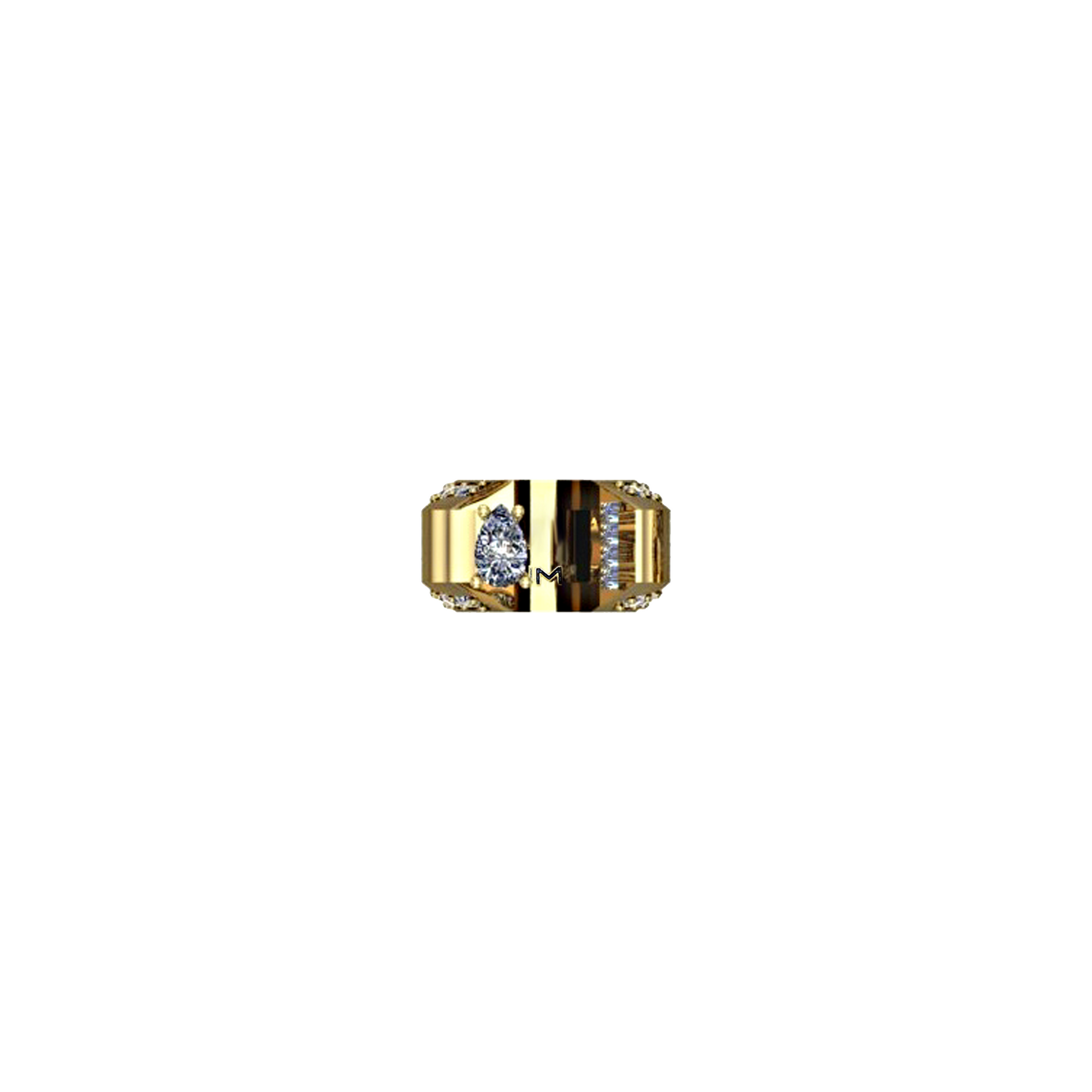 IMPERIUM RING, PEAR CUT