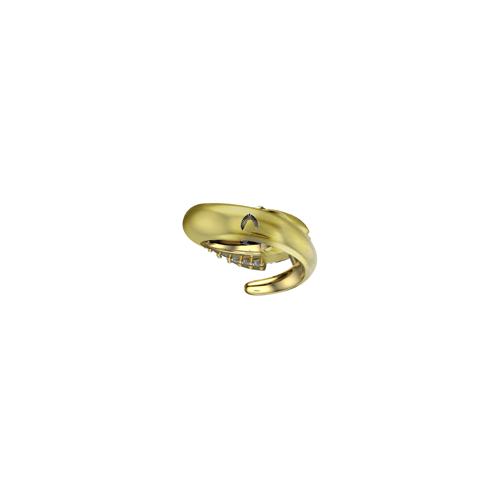 MARQUISE ECLAT RING, PAVÉ